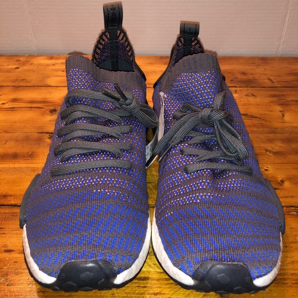 Adidas Men’s NMD_R1 STLT Primeknit Boost Running - Picture 2 of 8